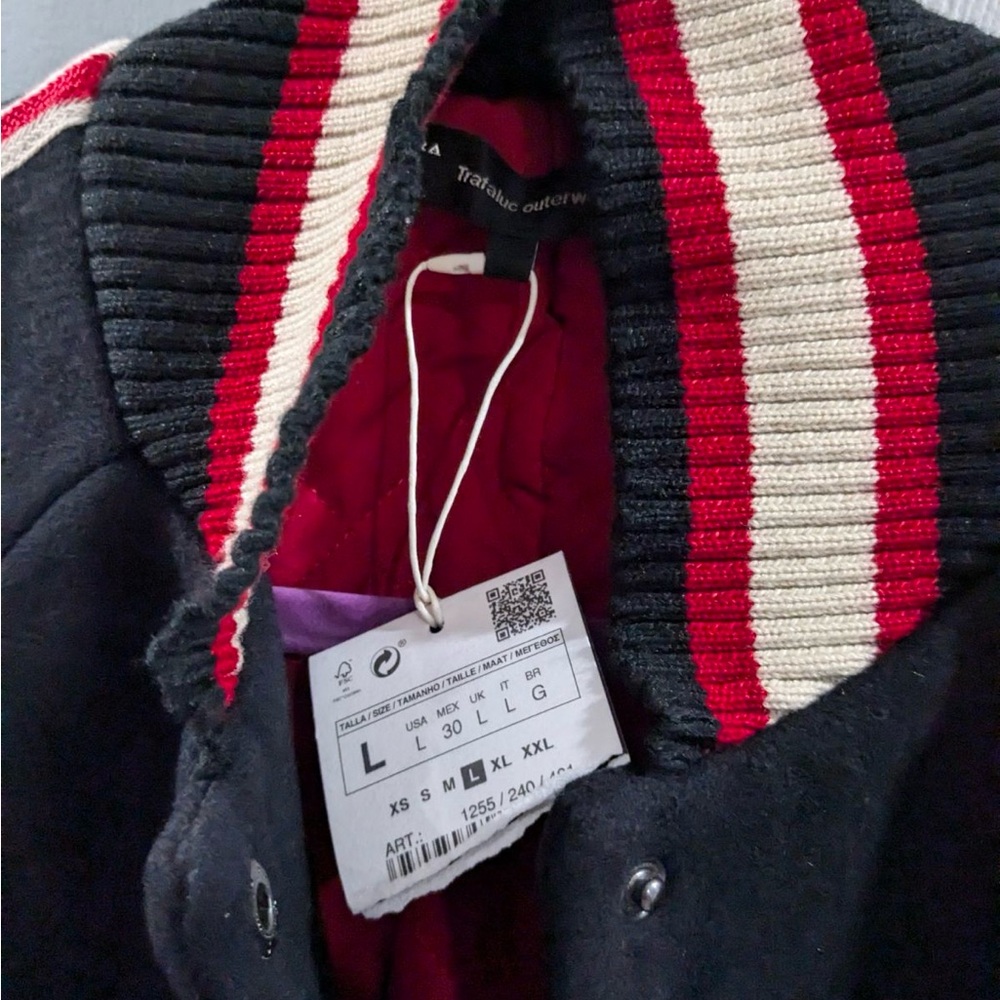 Zara Varsity Jacket - Picture 8 of 9